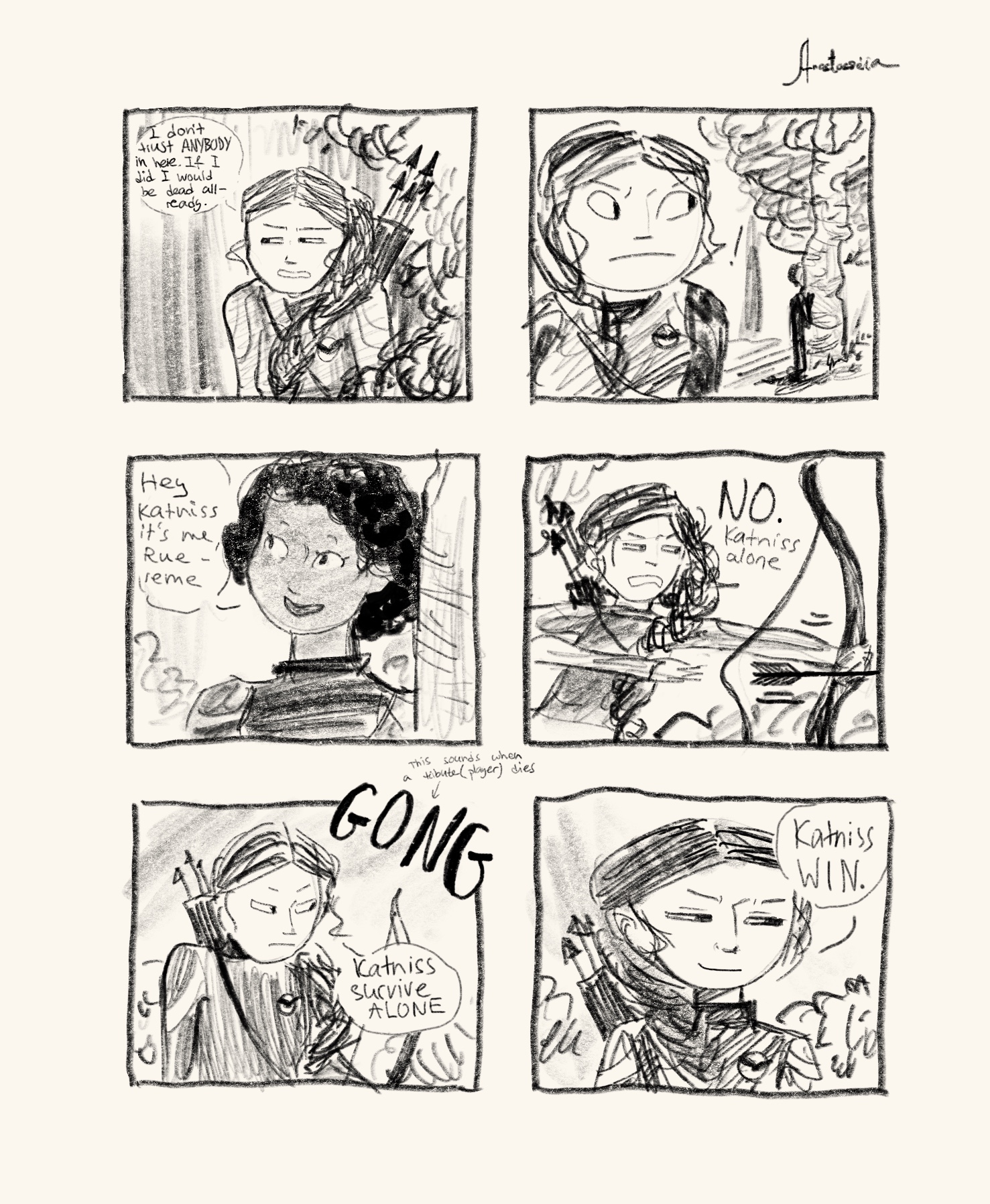 Katniss ALONE